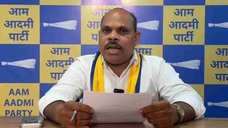 AAP ST Wing President Rajesh Gaonkar demands weekly updates on progress on ST Reservation, warns BJP against delaying ST reservation & seat allocation