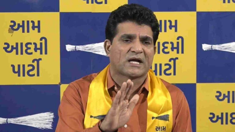 ઈસુદાન ગઢવીએ  દુષ્કાળ જાહેર કરવાની માંગ સાથે ગુજરાતના 53 ધારાસભ્યોને લખ્યો પત્ર