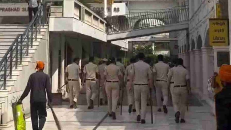 BJP’s Police Entered Gurdwara Wearing Shoes, Desecrating Sanctity of Gurdwara: AAP