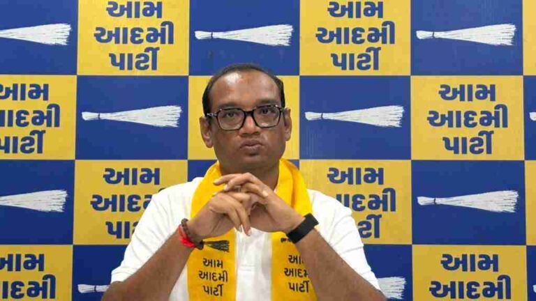 આમ આદમી પાર્ટીએ ભાડથર જિ. પં.ની સીટમાં ભાજપ કરતાં ડબલ મત હાસિલ કરીને જીત મેળવી
