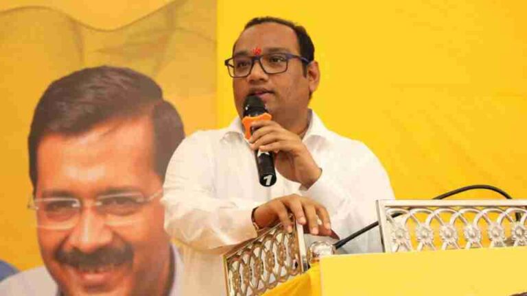 आम आदमी पार्टी ने भाडथर जिला पंचायत की सीट पर भाजपा से दोगुने वोट हासिल करके जीत दर्ज की